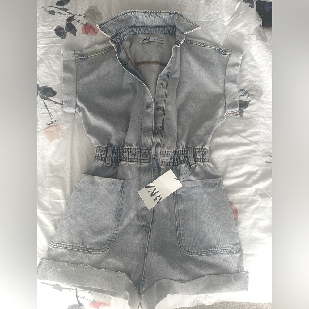 Zara denim two piece. Size small